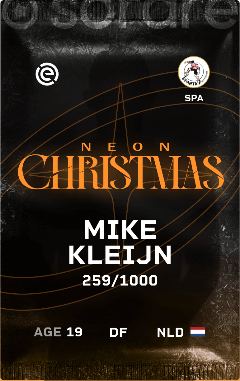Mike Kleijn 2024-25 • Limited 259/1000