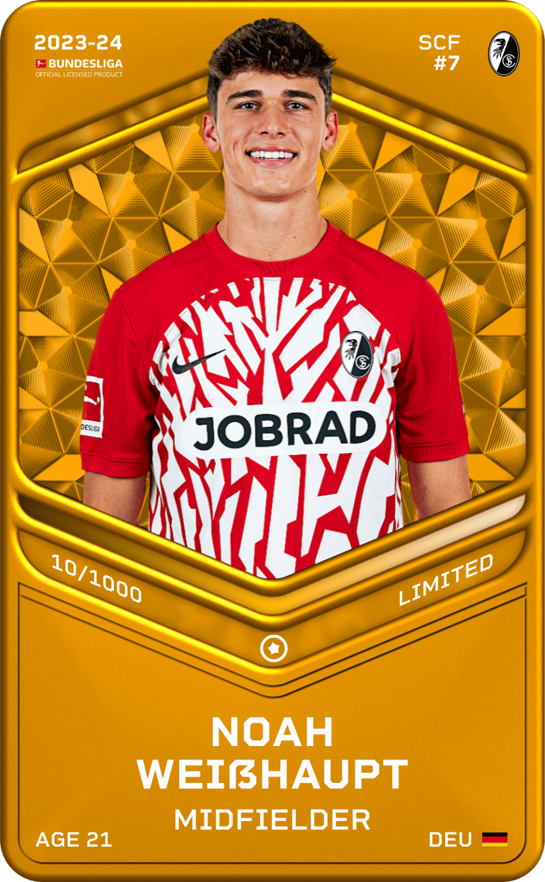 Noah Weißhaupt 2023-24 • Limited 10/1000