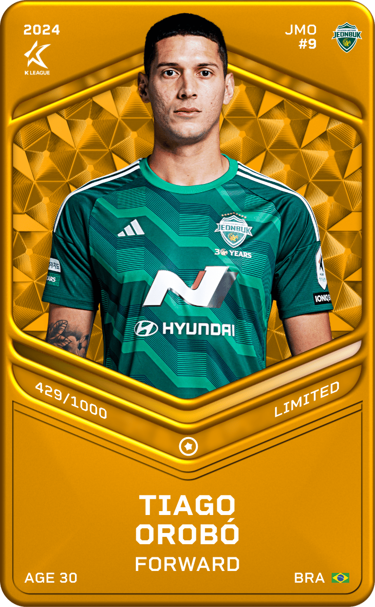 Tiago Orobó 2024-25 • Limited 429/1000