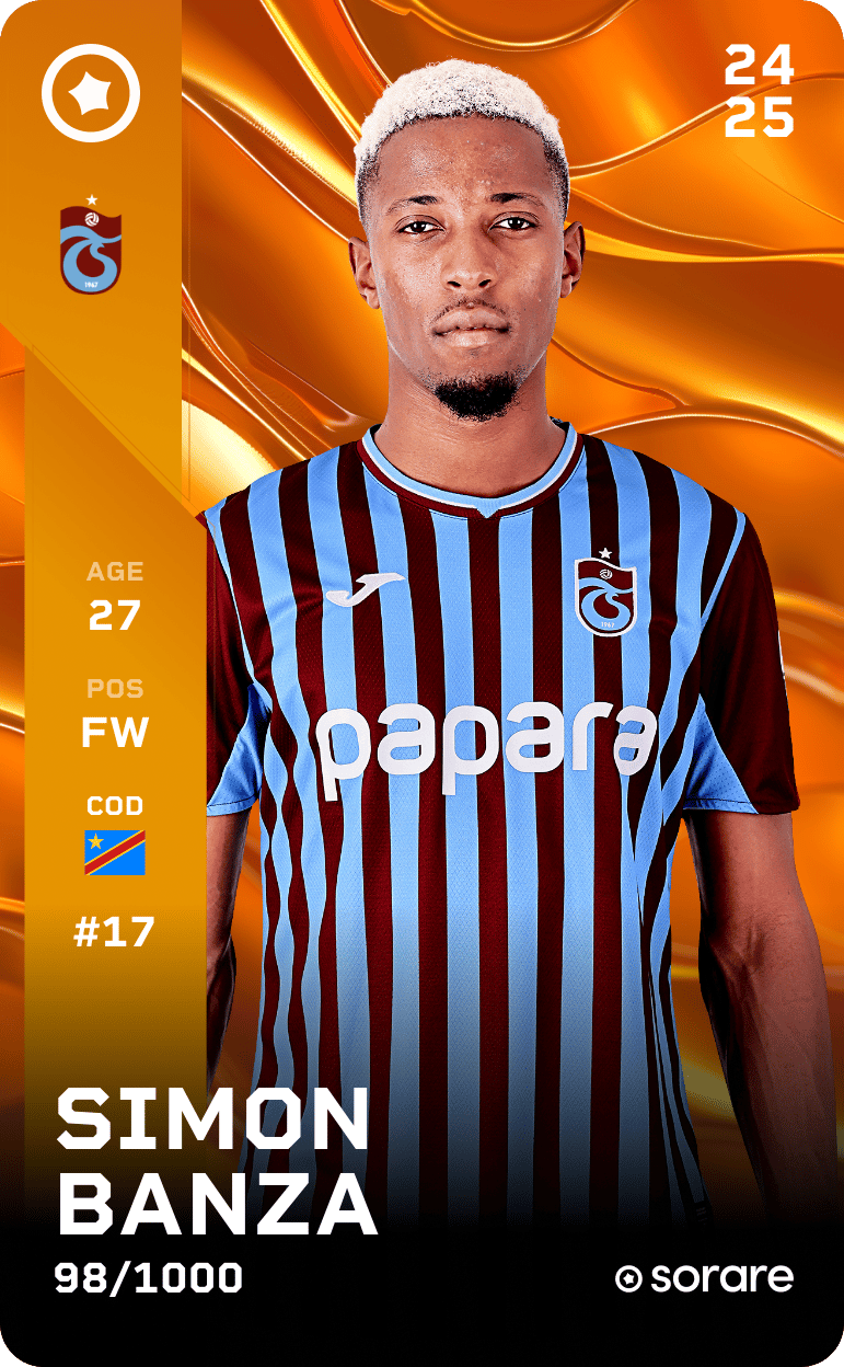 Simon Banza 2024-25 • Limited 98/1000