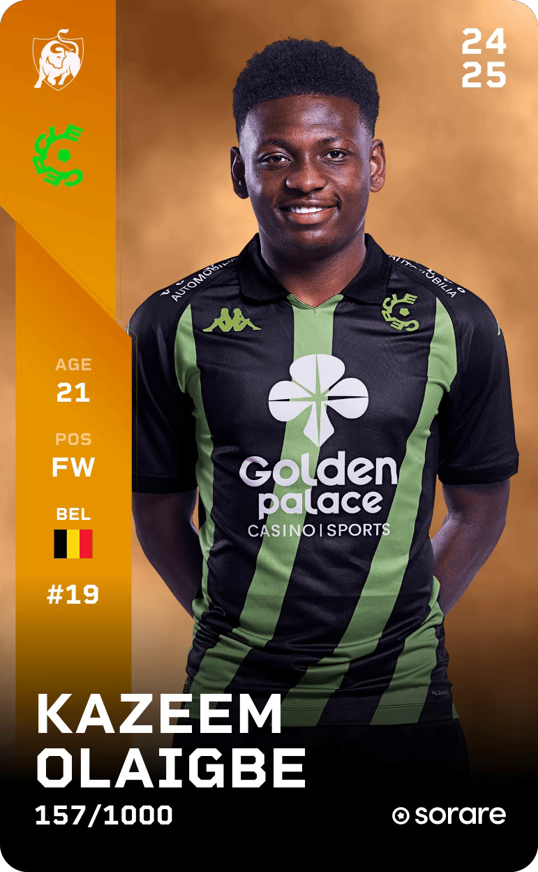 Kazeem Olaigbe 2024-25 • Limited 157/1000