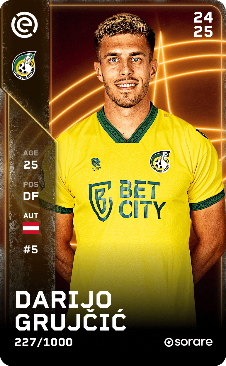 Darijo Grujčić 2024-25 • Limited 227/1000