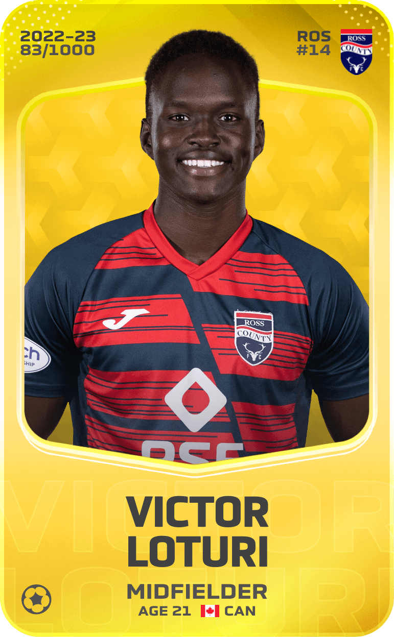 Victor Loturi 2022-23 • Limited 83/1000