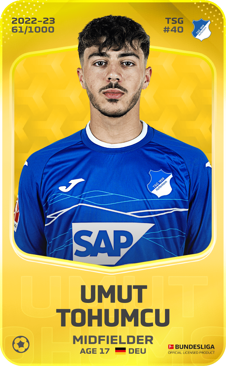 Umut Tohumcu 2022-23 • Limited 61/1000