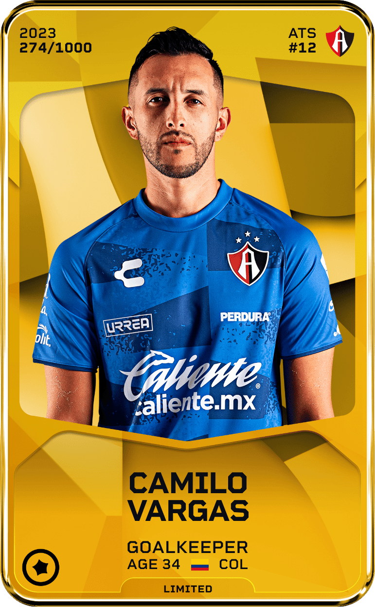 Camilo Vargas 2023-24 • Limited 274/1000