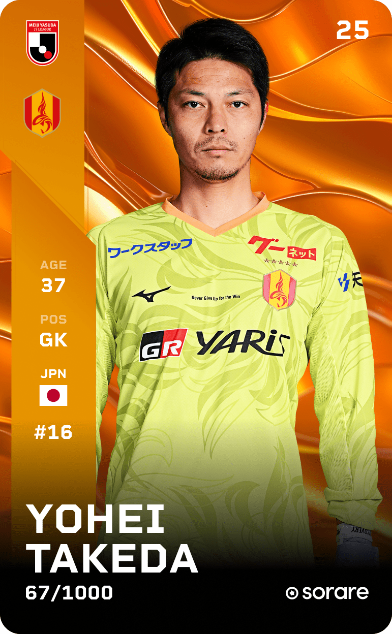 Yohei Takeda 2025-26 • Limited 67/1000