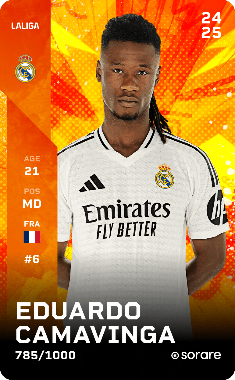 Eduardo Camavinga 2024-25 • Limited 785/1000