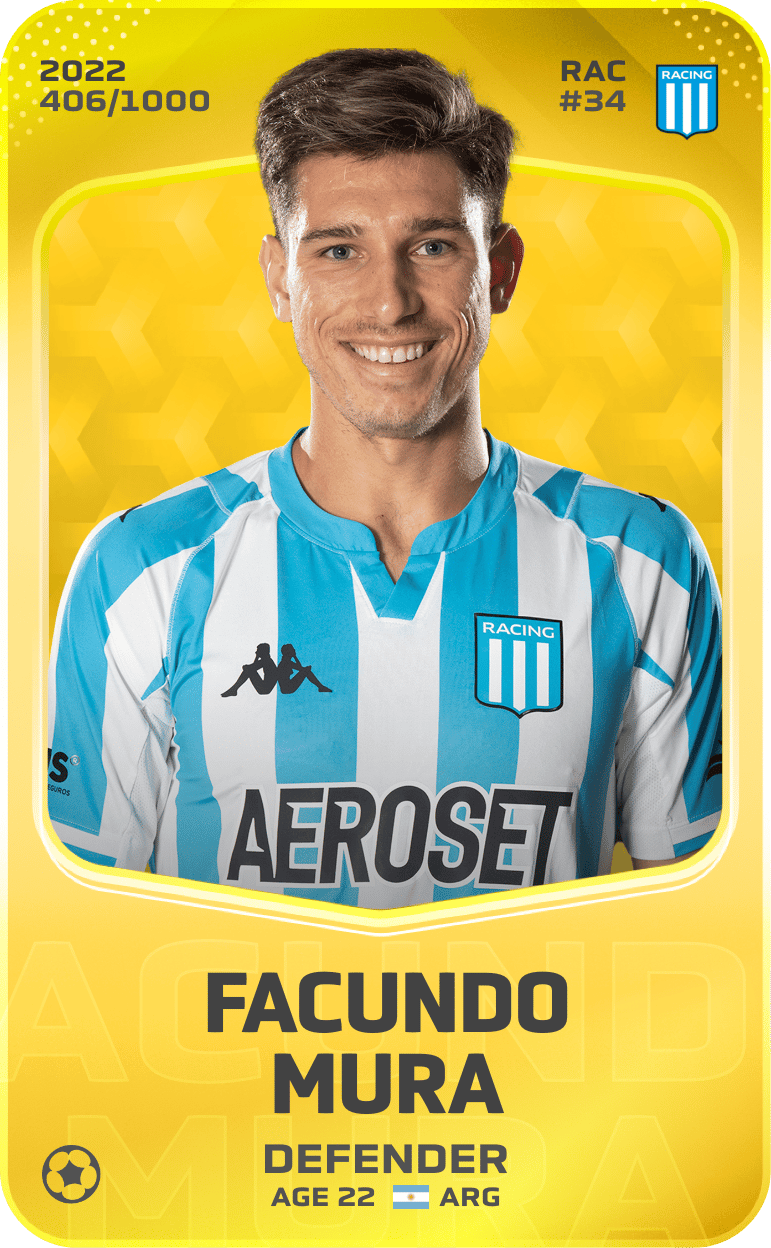 Facundo Mura 2022-23 • Limited 406/1000