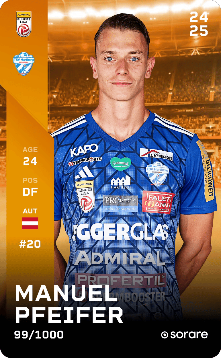 Manuel Pfeifer 2024-25 • Limited 99/1000