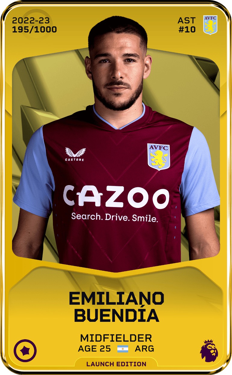 Emiliano Buendía 2022-23 • Limited 195/1000