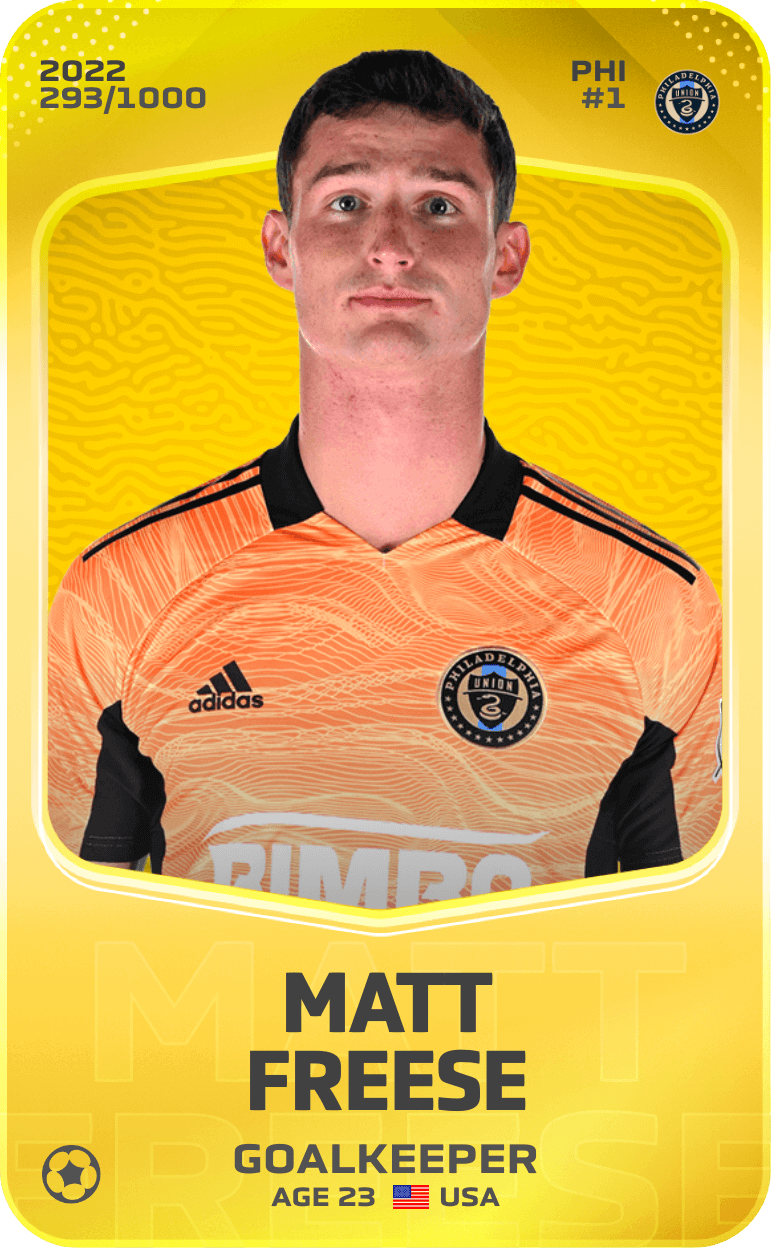 Matt Freese 2022-23 • Limited 293/1000