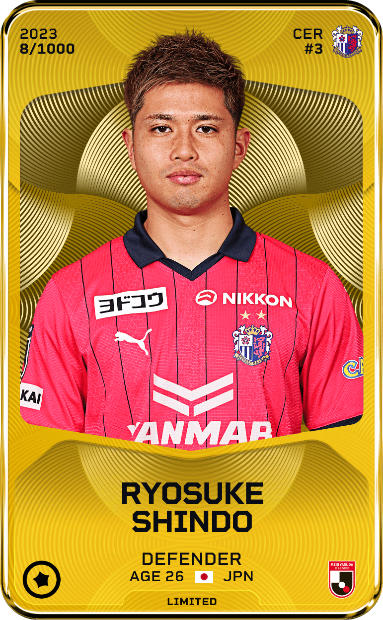Ryosuke Shindo 2023-24 • Limited 8/1000