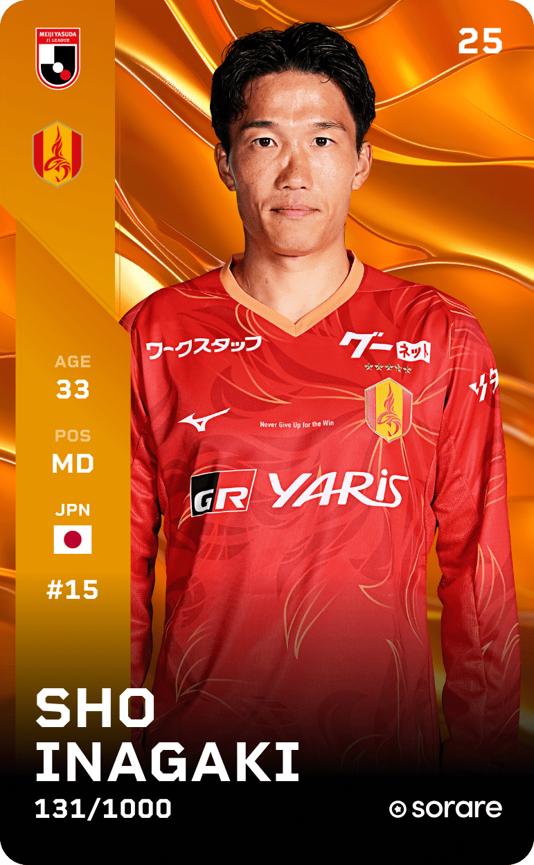 Sho Inagaki 2025-26 • Limited 131/1000
