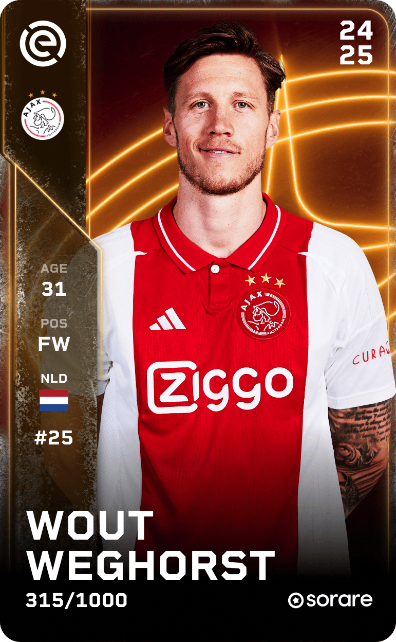 Wout Weghorst 2024-25 • Limited 315/1000