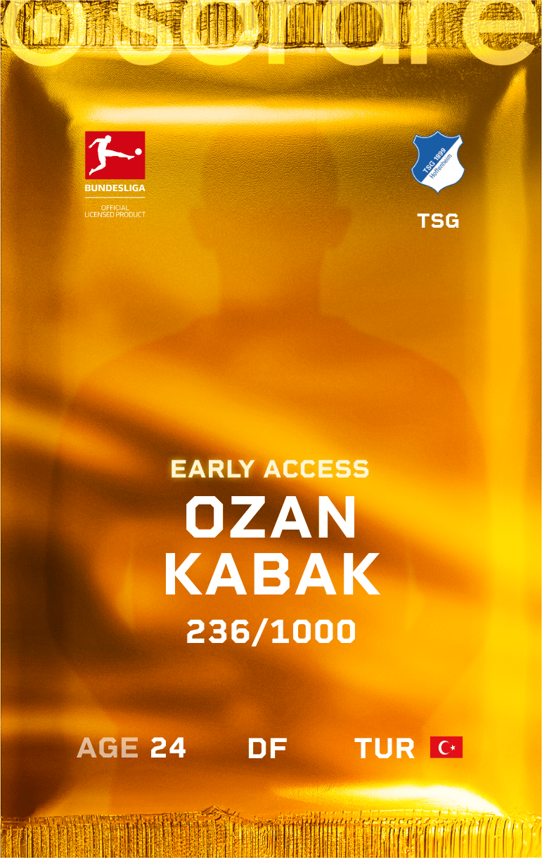 Ozan Kabak 2024-25 • Limited 236/1000