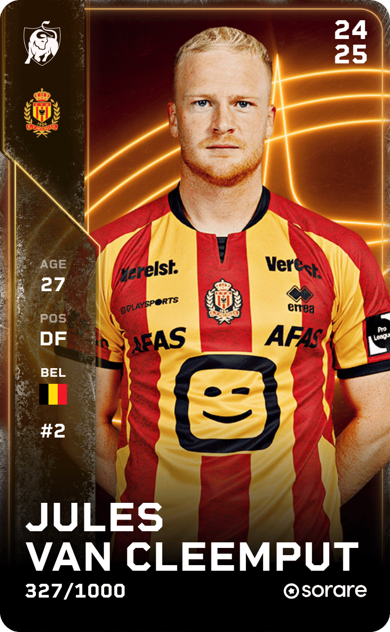 Jules Van Cleemput 2024-25 • Limited 327/1000