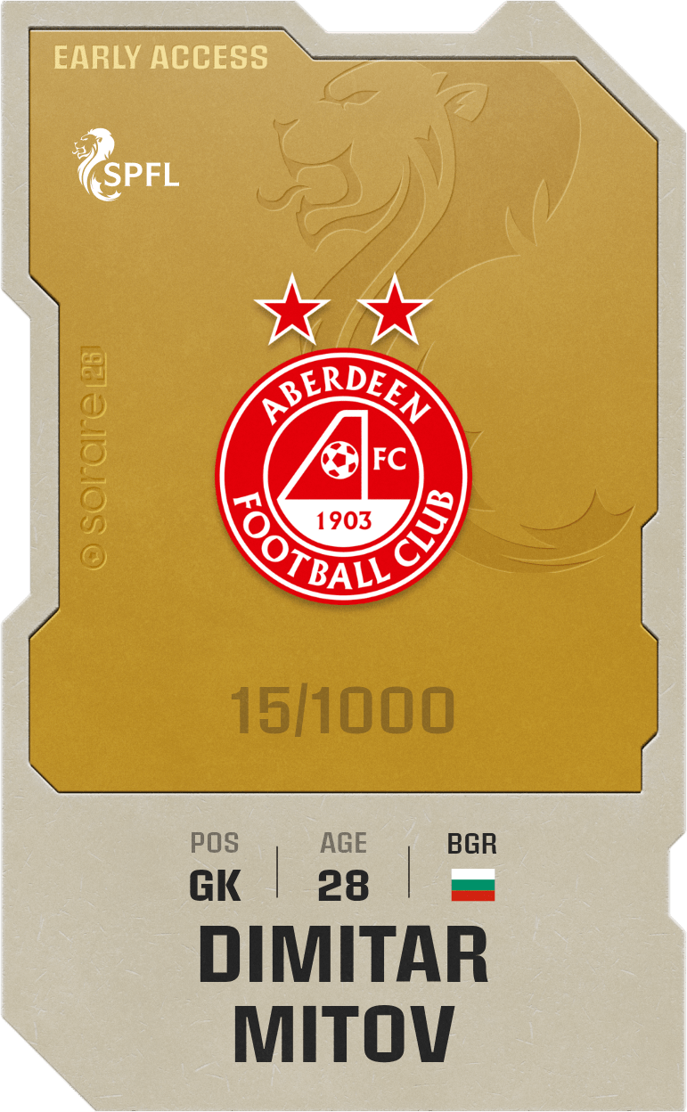 Dimitar Mitov 2025-26 • Limited 15/1000