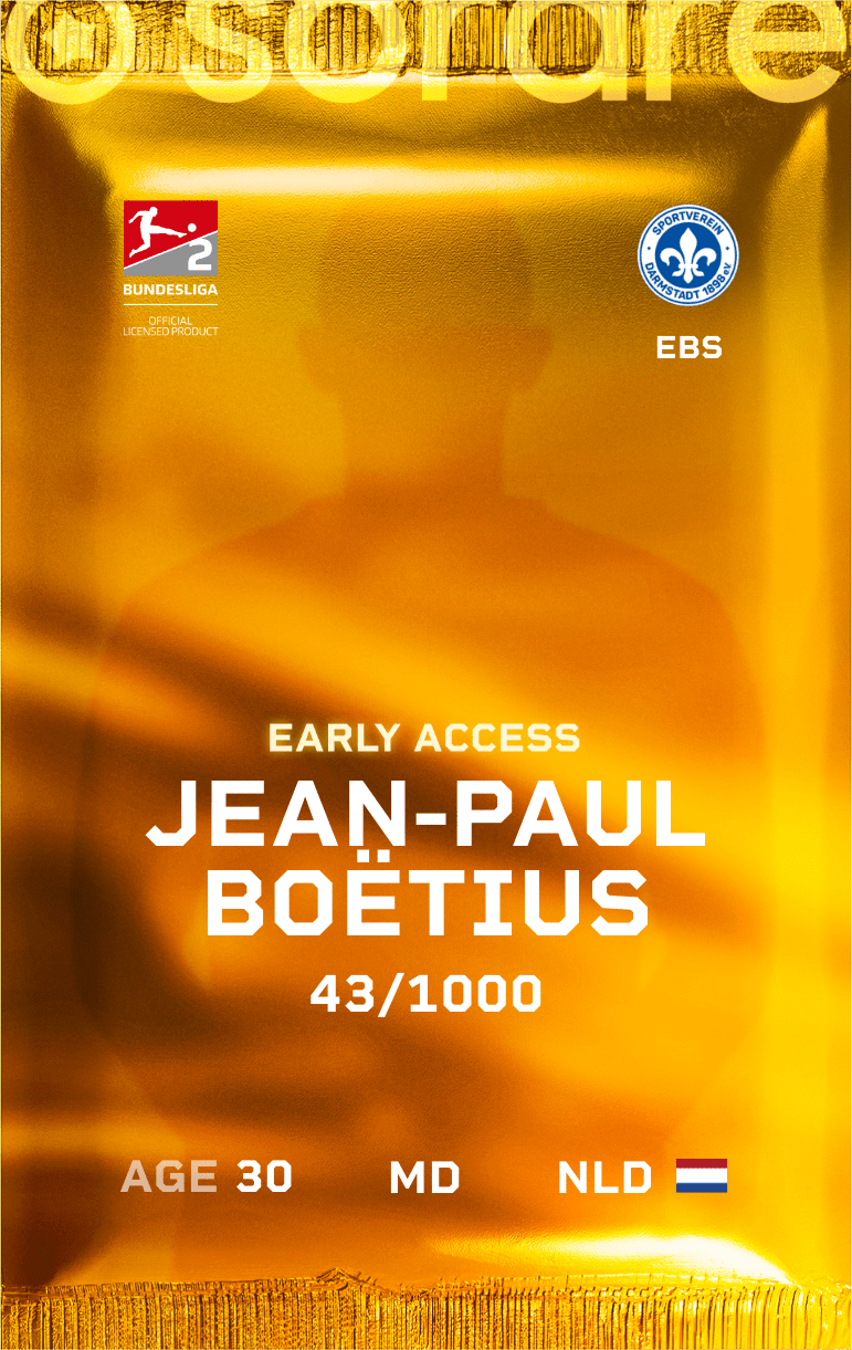 Jean-Paul Boëtius 2024-25 • Limited 43/1000