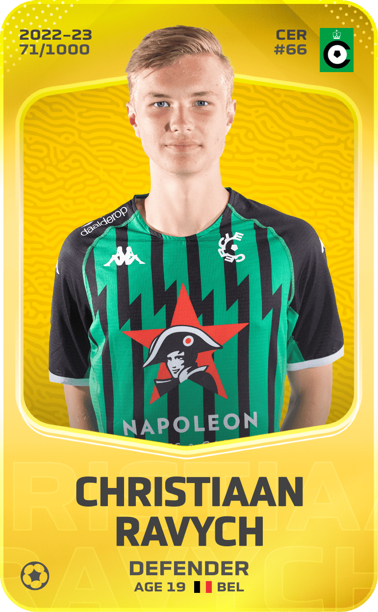 Christiaan Ravych 2022-23 • Limited 71/1000