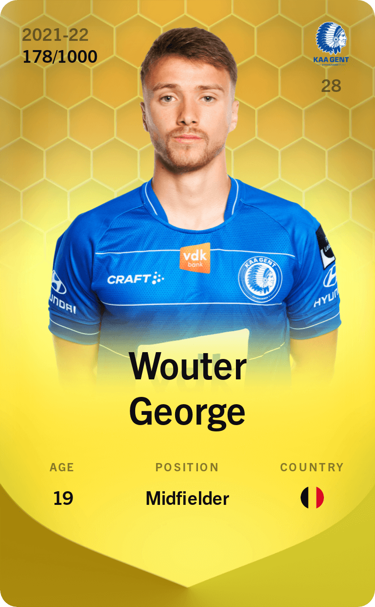 Wouter George 2021-22 • Limited 178/1000
