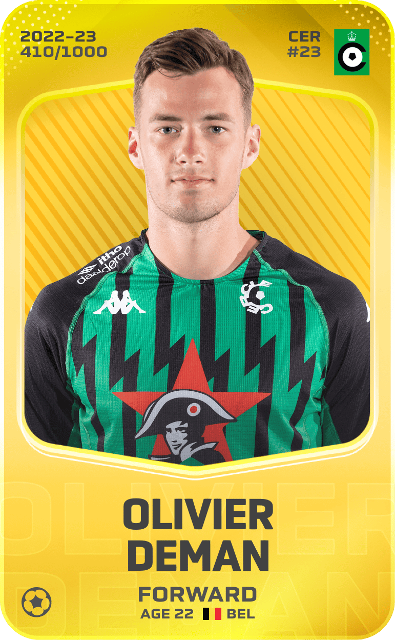 Olivier Deman 2022-23 • Limited 410/1000