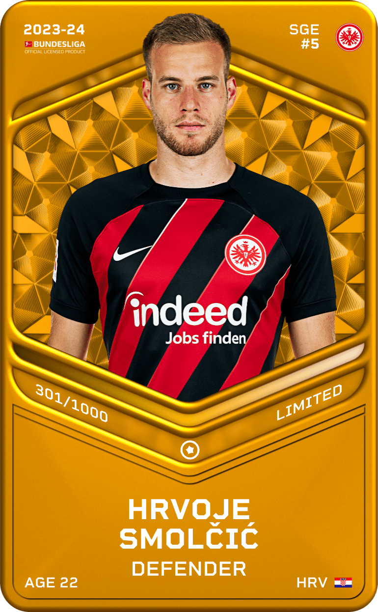Hrvoje Smolčić 2023-24 • Limited 301/1000