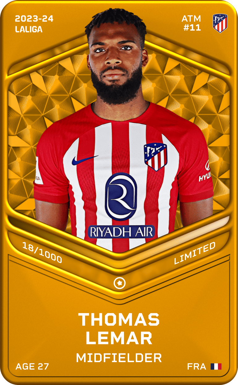 Thomas Lemar 2023-24 • Limited 18/1000