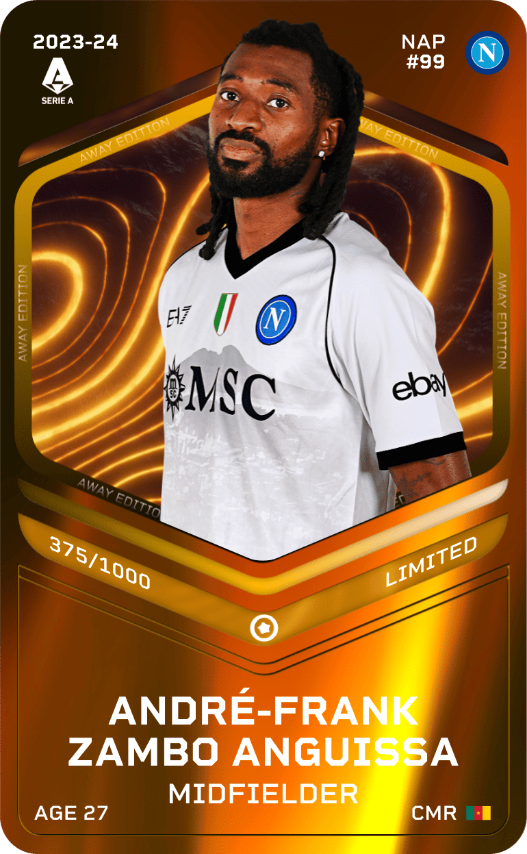 André-Frank Zambo Anguissa 2023-24 • Limited 375/1000