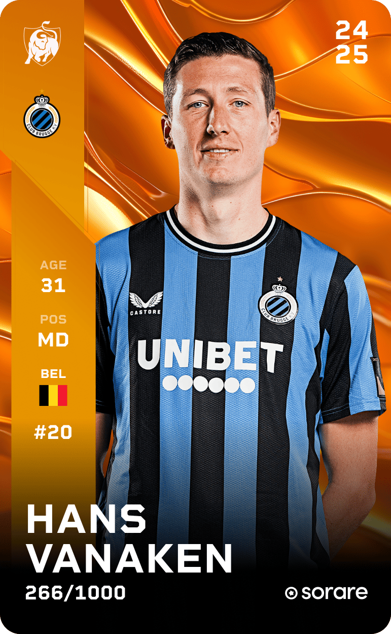Hans Vanaken 2024-25 • Limited 266/1000