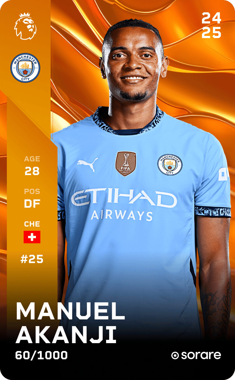 Manuel Akanji 2024-25 • Limited 60/1000