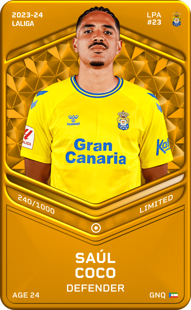 Saúl Coco 2023-24 • Limited 240/1000