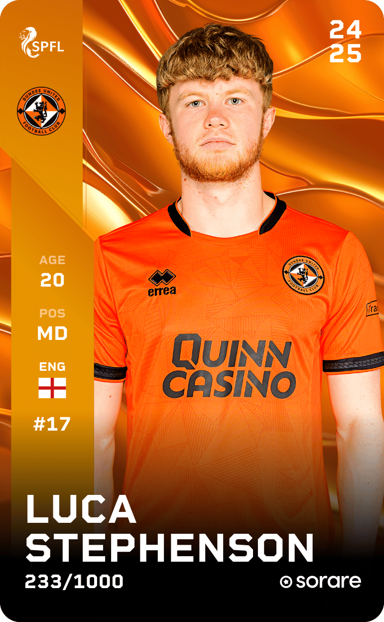 Luca Stephenson 2024-25 • Limited 233/1000