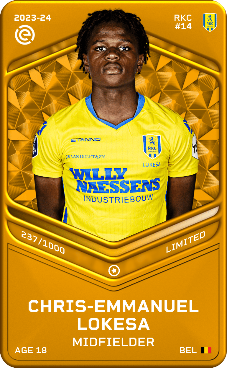 Chris-Emmanuel Lokesa 2023-24 • Limited 237/1000