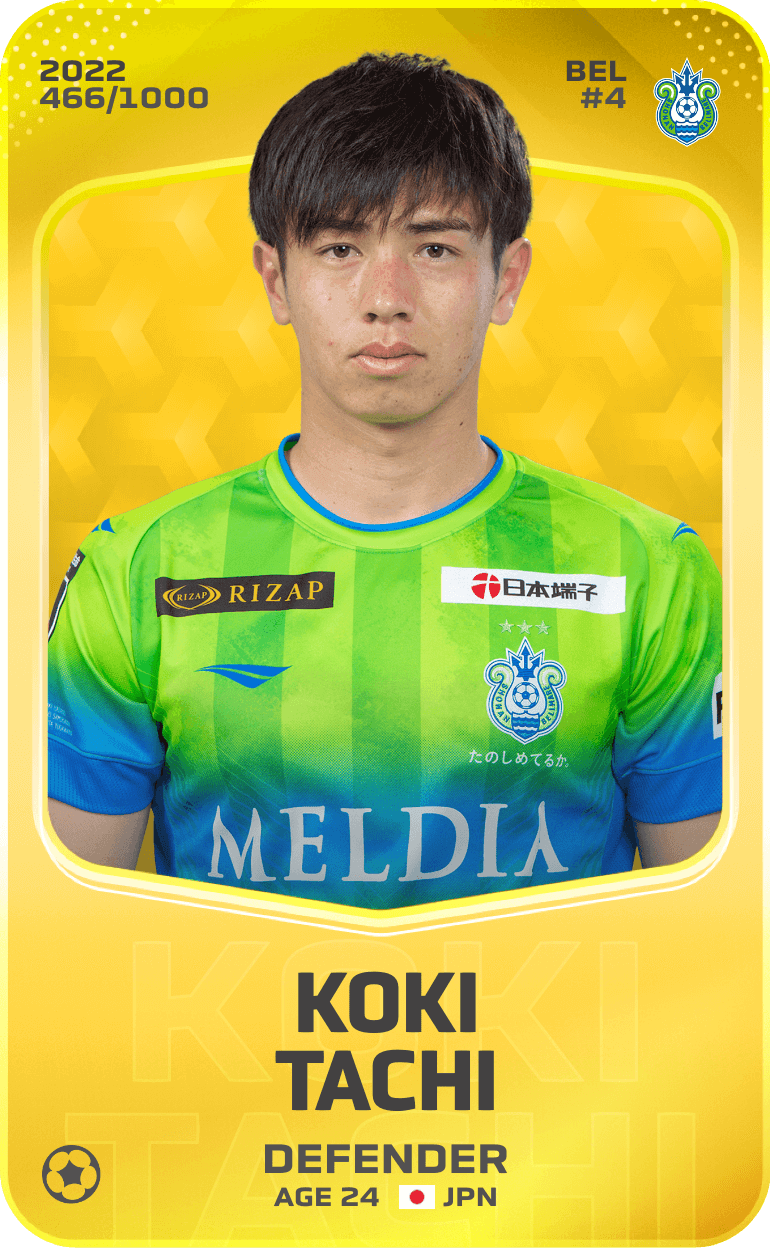 Koki Tachi 2022-23 • Limited 466/1000