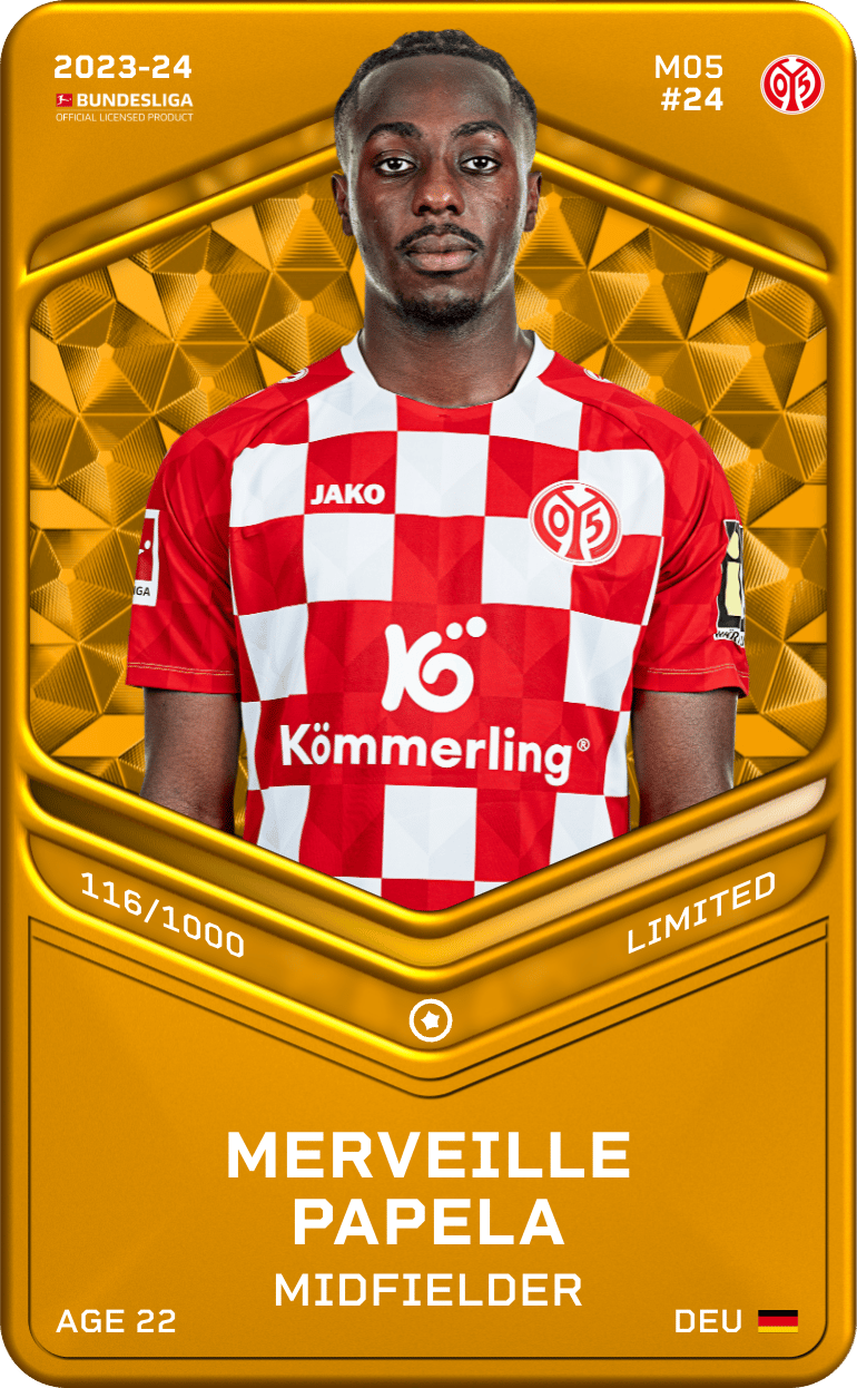 Merveille Papela 2023-24 • Limited 116/1000