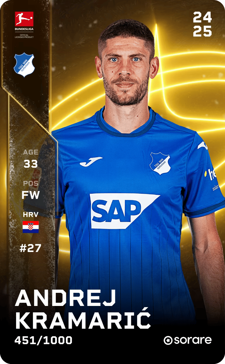 Andrej Kramarić 2024-25 • Limited 451/1000
