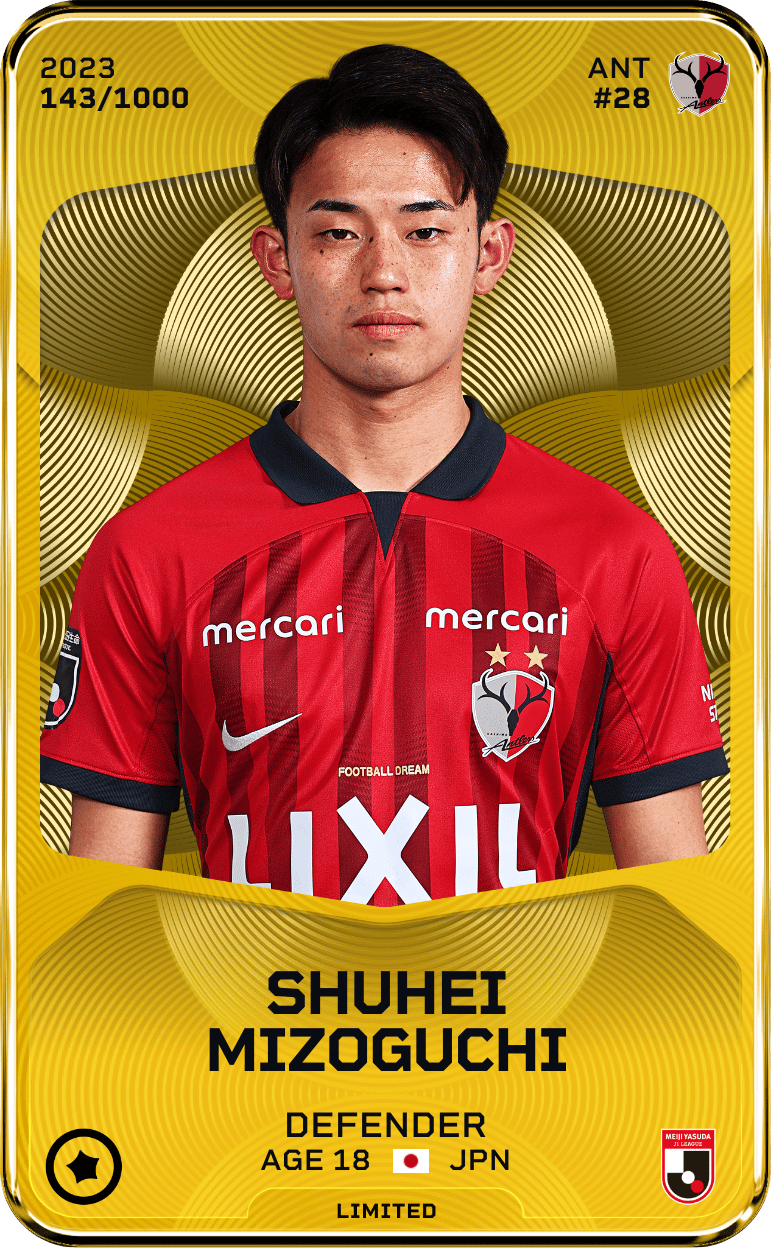 Shuhei Mizoguchi 2023-24 • Limited 143/1000