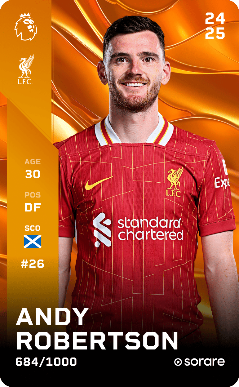 Andy Robertson 2024-25 • Limited 684/1000