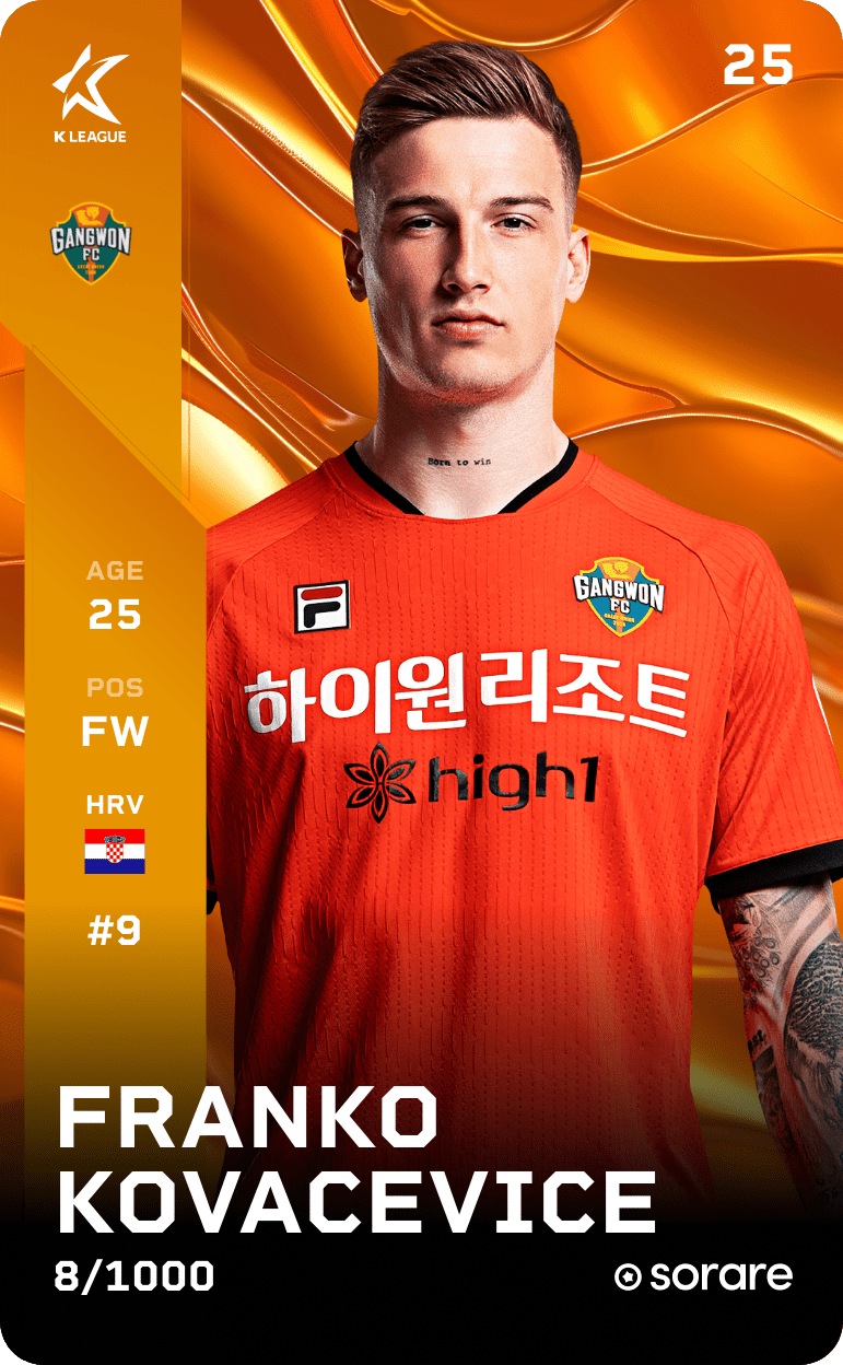 Franko Kovačević 2025-26 • Limited 8/1000