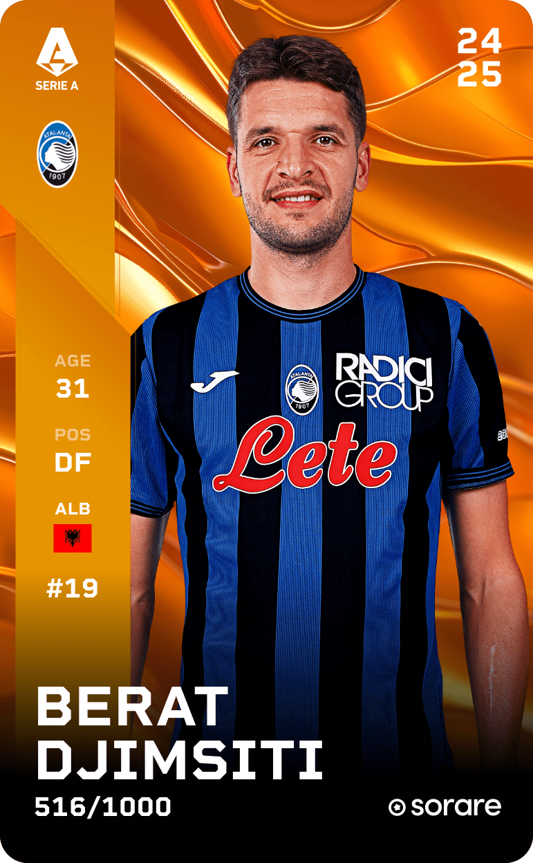 Berat Djimsiti 2024-25 • Limited 516/1000