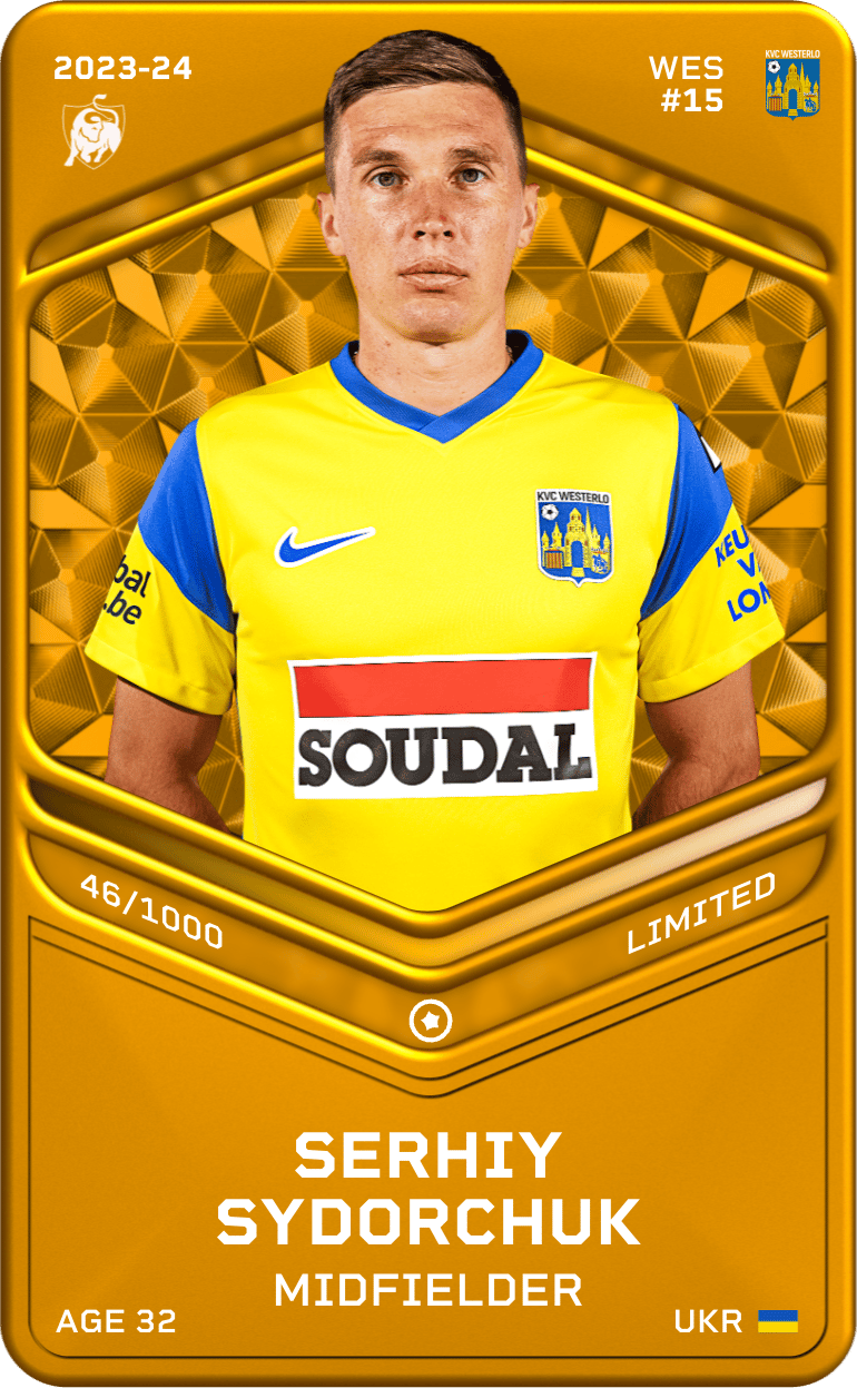 Serhiy Sydorchuk 2023-24 • Limited 46/1000
