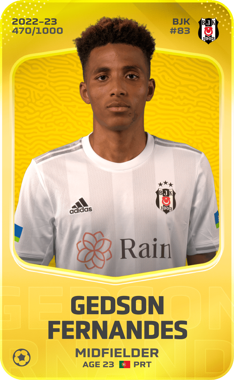 Gedson Fernandes 2022-23 • Limited 470/1000