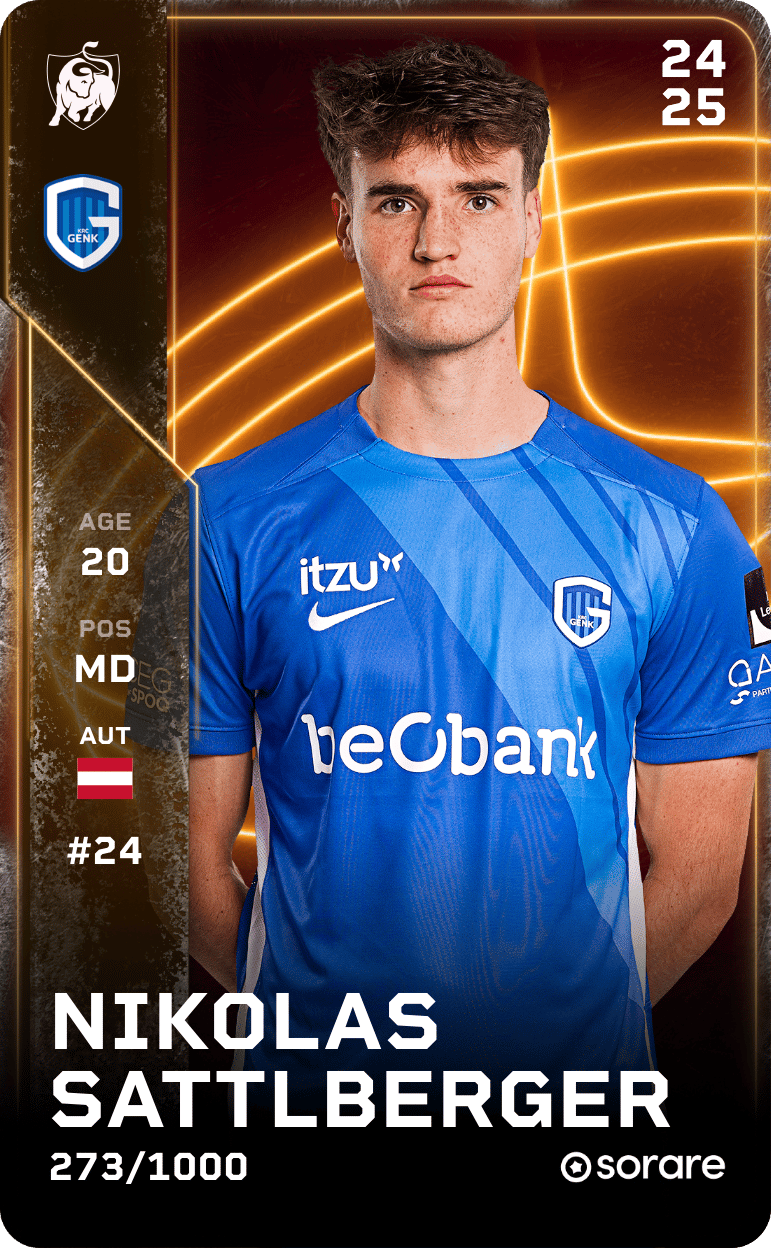 Nikolas Sattlberger 2024-25 • Limited 273/1000