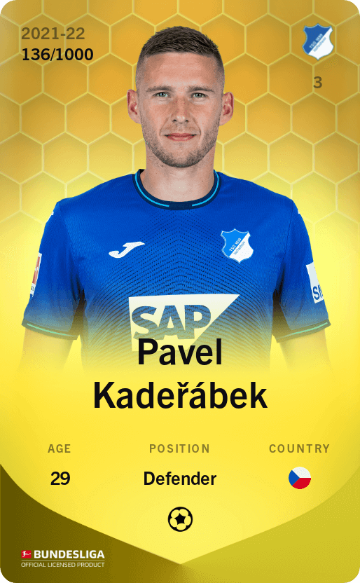 Pavel Kadeřábek 2021-22 • Limited 136/1000