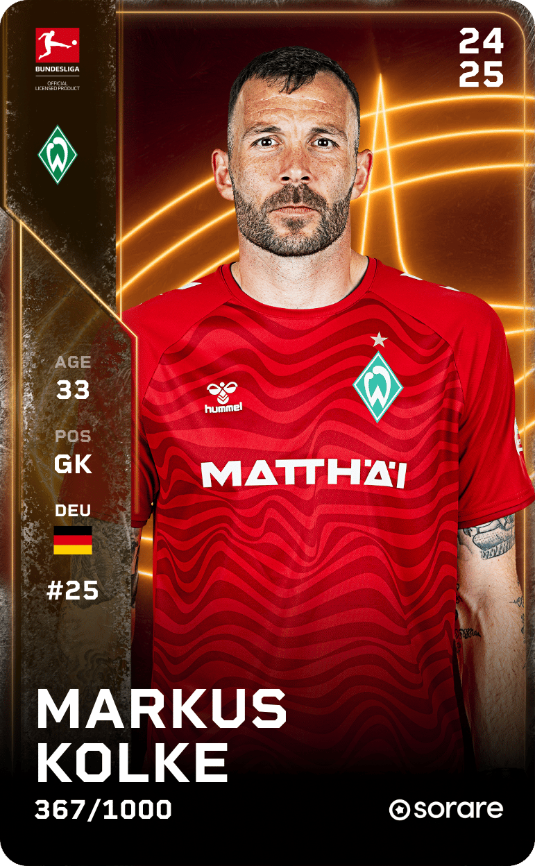 Markus Kolke 2024-25 • Limited 367/1000