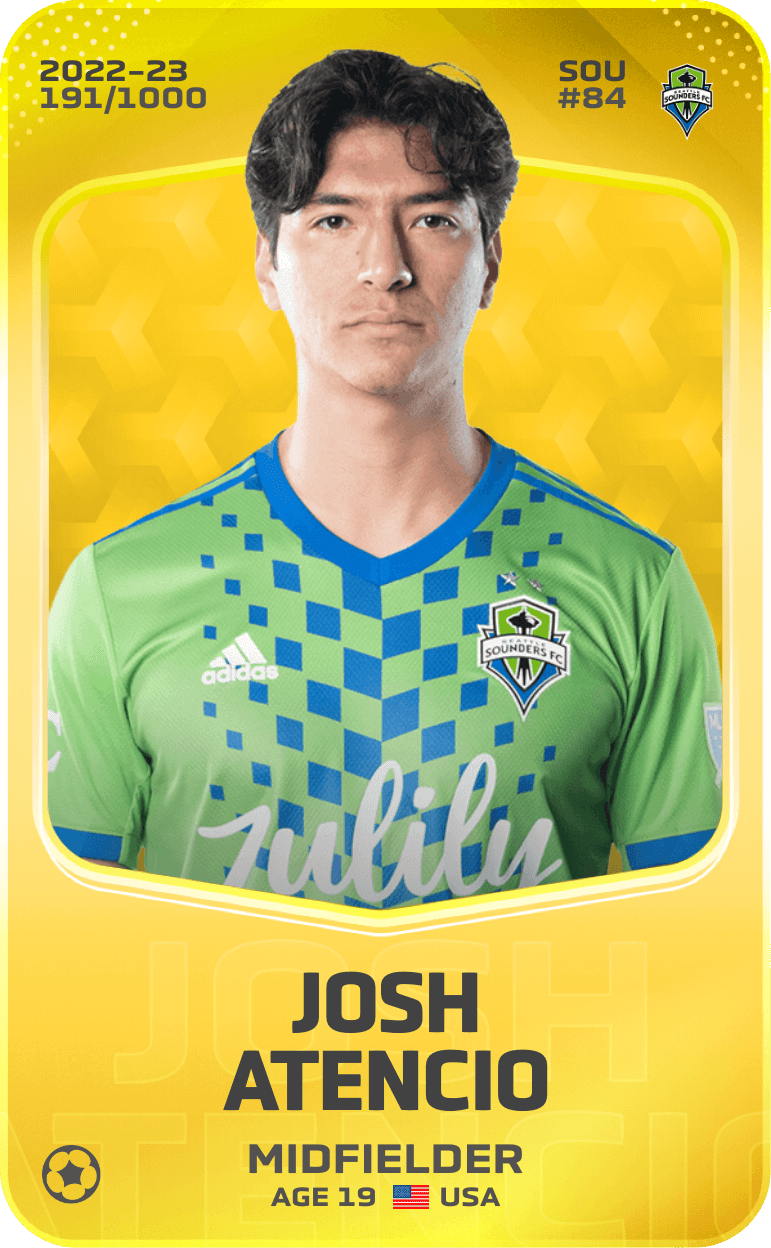 Josh Atencio 2022-23 • Limited 191/1000