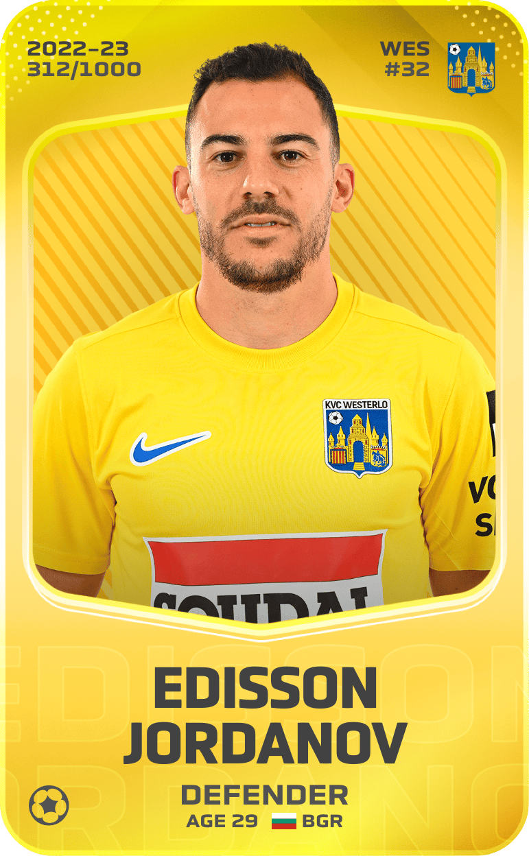 Edisson Jordanov 2022-23 • Limited 312/1000