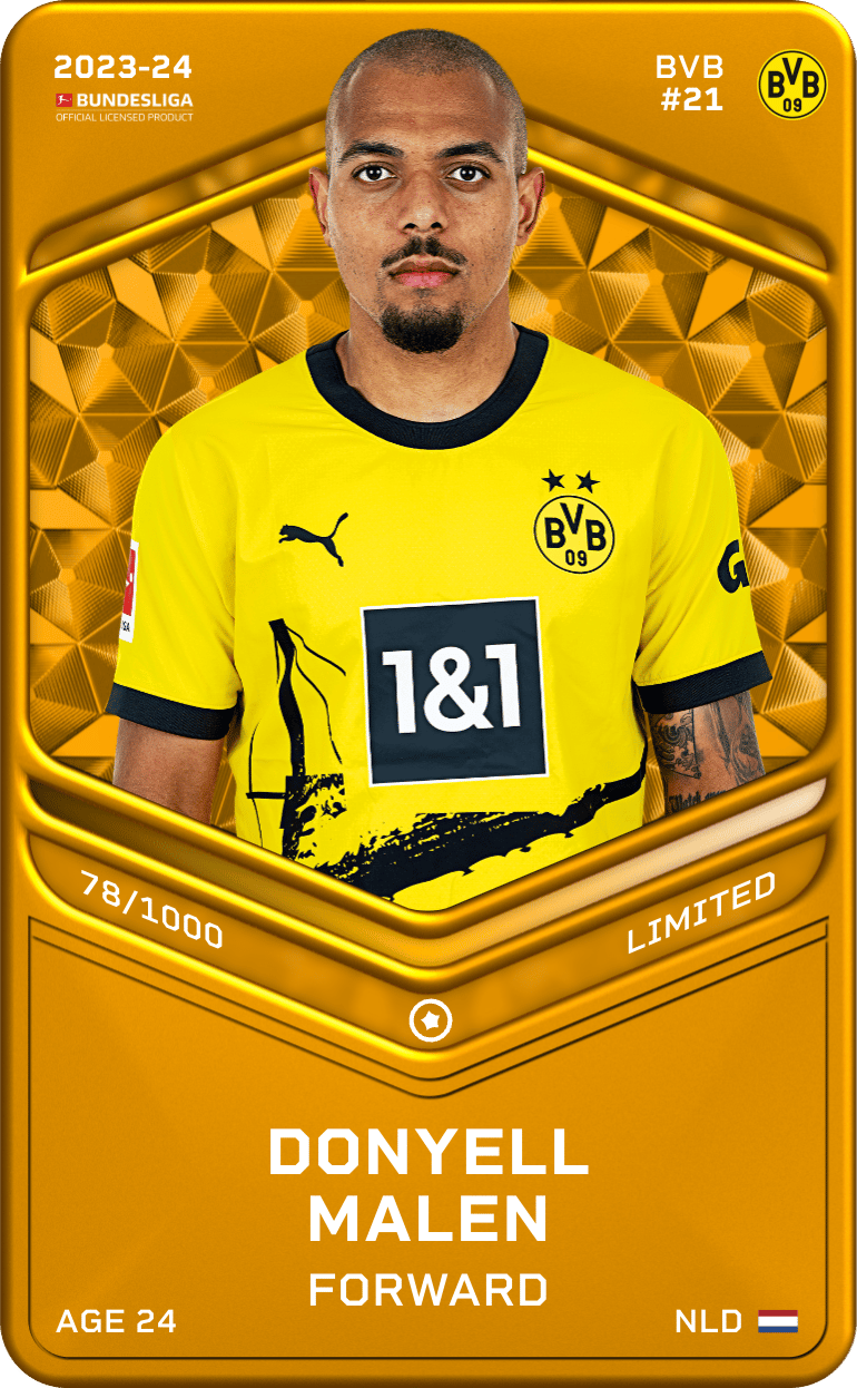 Donyell Malen 2023-24 • Limited 78/1000