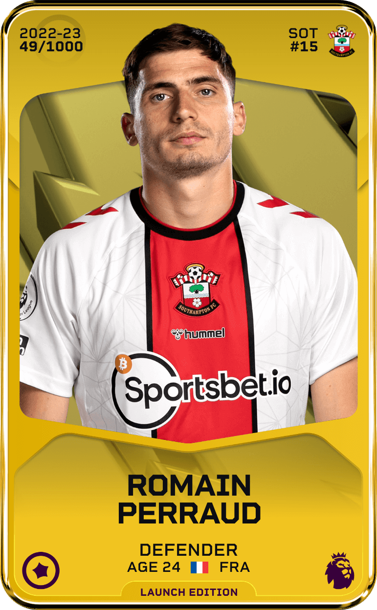 Romain Perraud 2022-23 • Limited 49/1000
