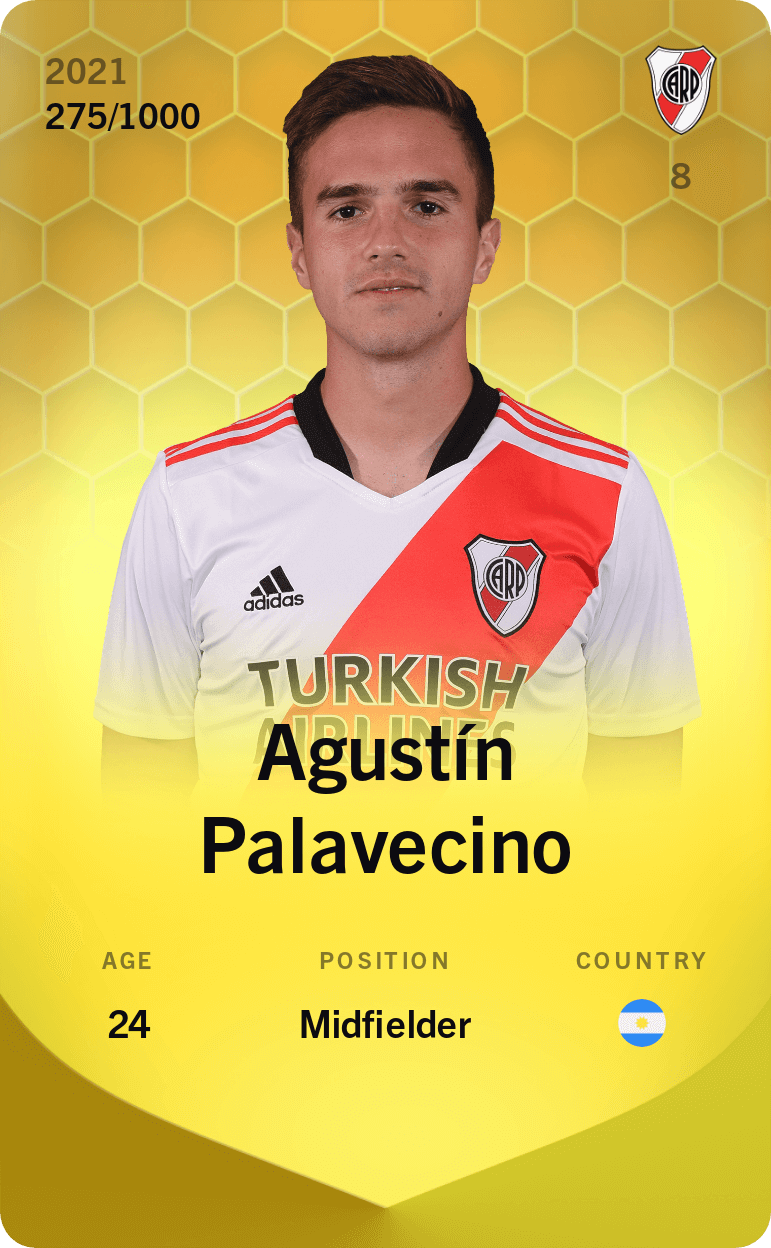 Agustín Palavecino 2021-22 • Limited 275/1000